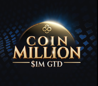 CoinMillion — $1M GTD cada domingo en CoinPoker